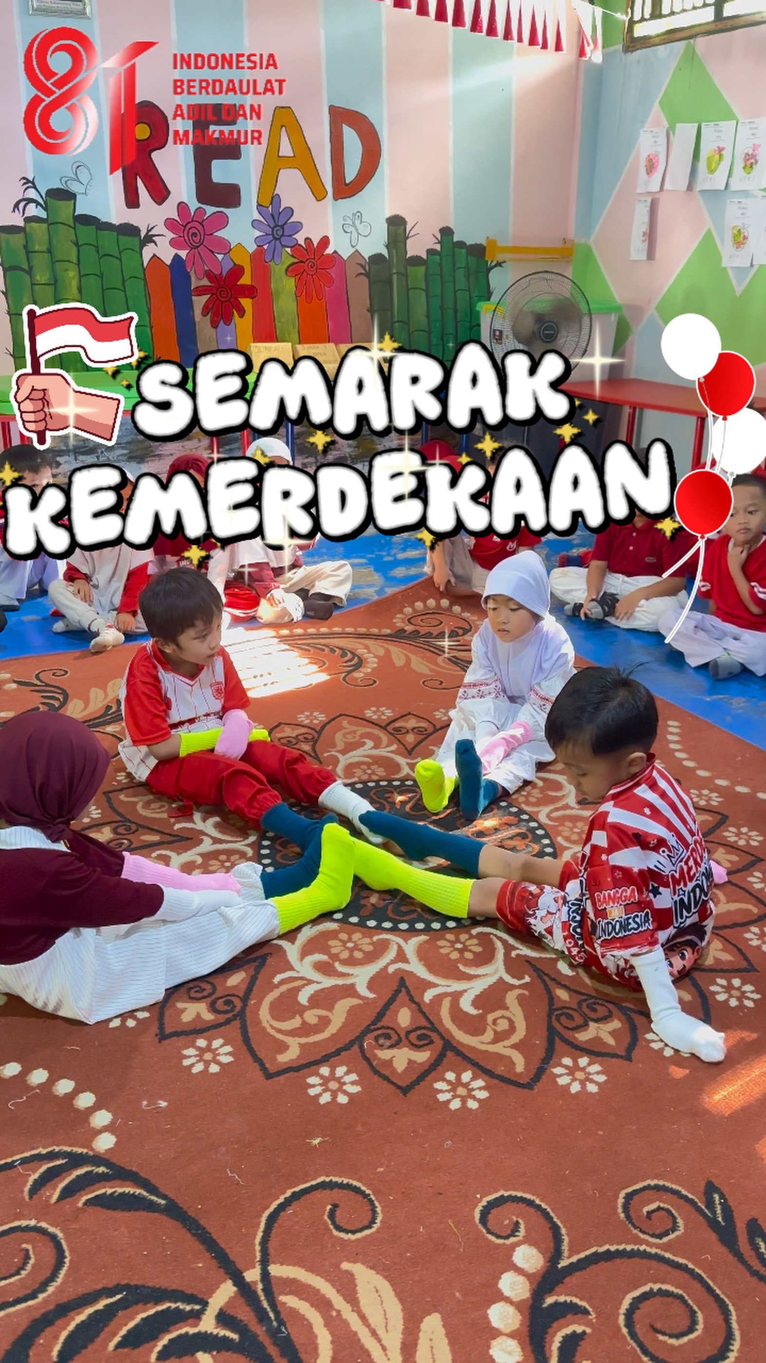 Semarak HUT RI TK