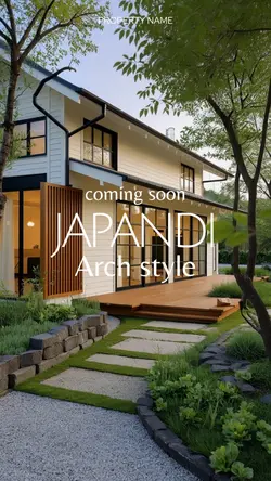 Japandi Arch Style