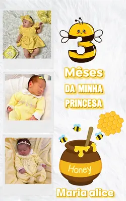 3 meses princesa 