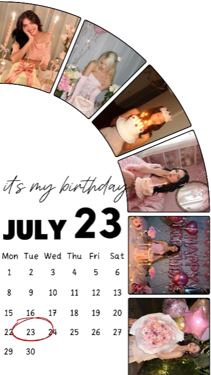 c'est mon anniversaire
