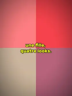 Une fille, quatre st