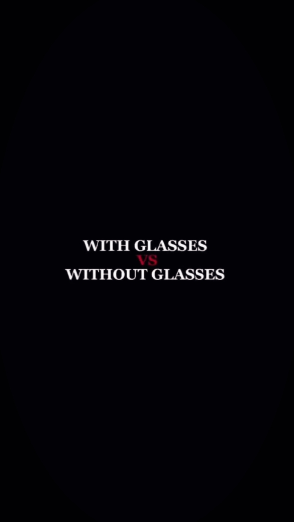 avec sans lunettes