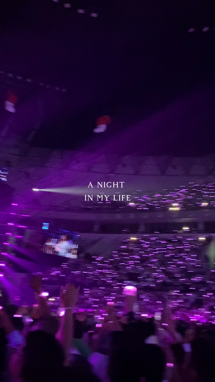 konser vlog 'u