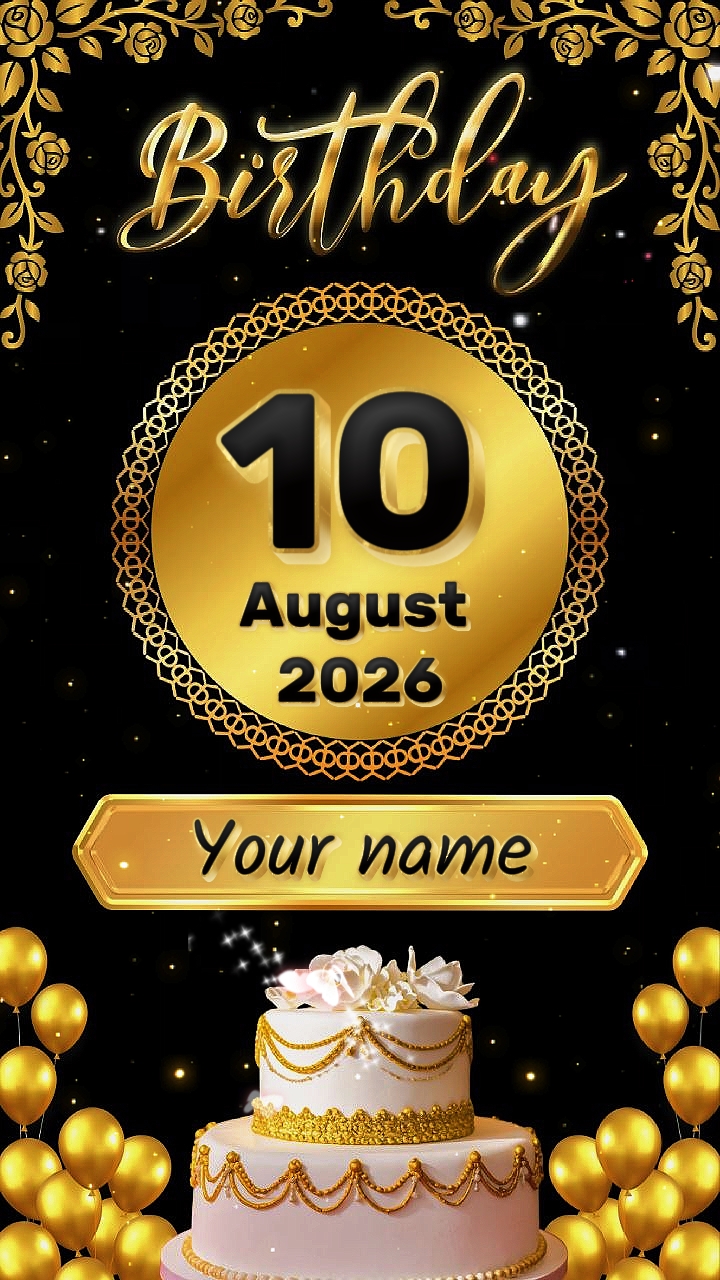 HBD 10 Agustus 2026