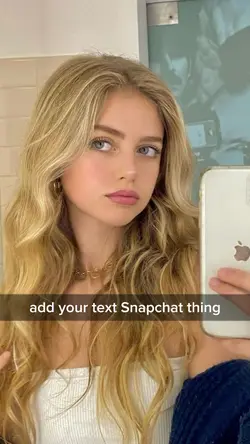 Snapchat text bubble