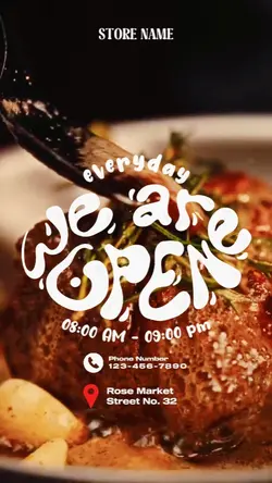 We Are Open 