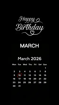 10 march birthday
