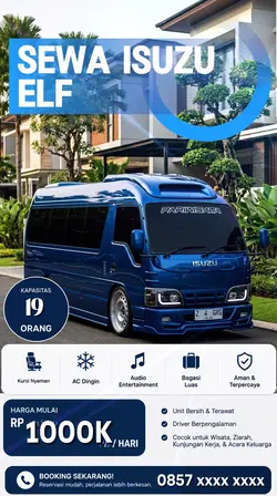 SEWA ISUZU ELF 4K