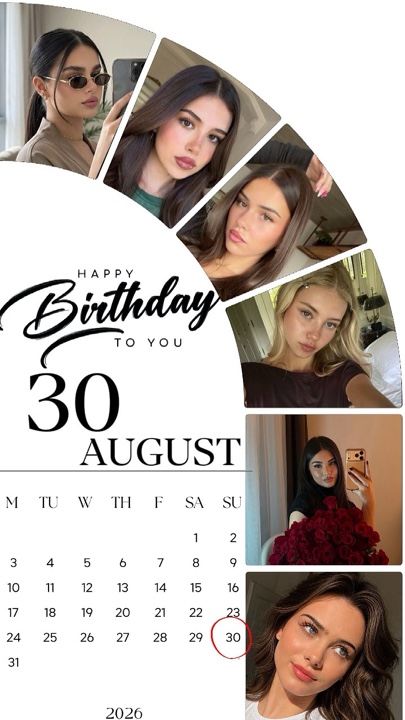 HBD 30 AGUSTUS 