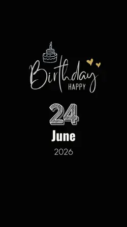 HBD MY FRIEND 24
