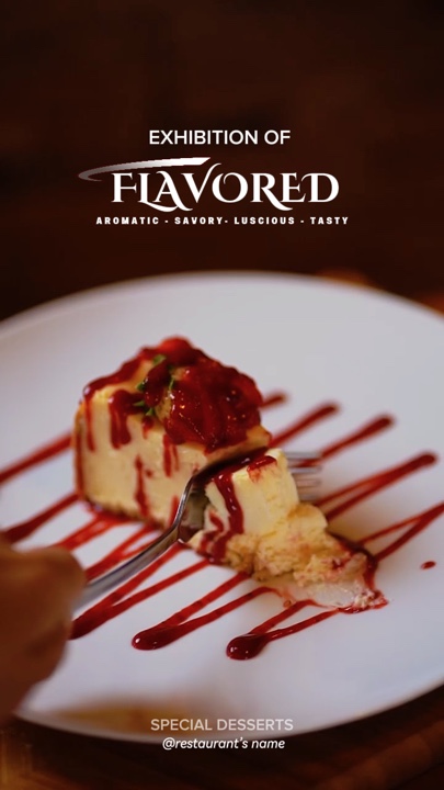 Menú de postres