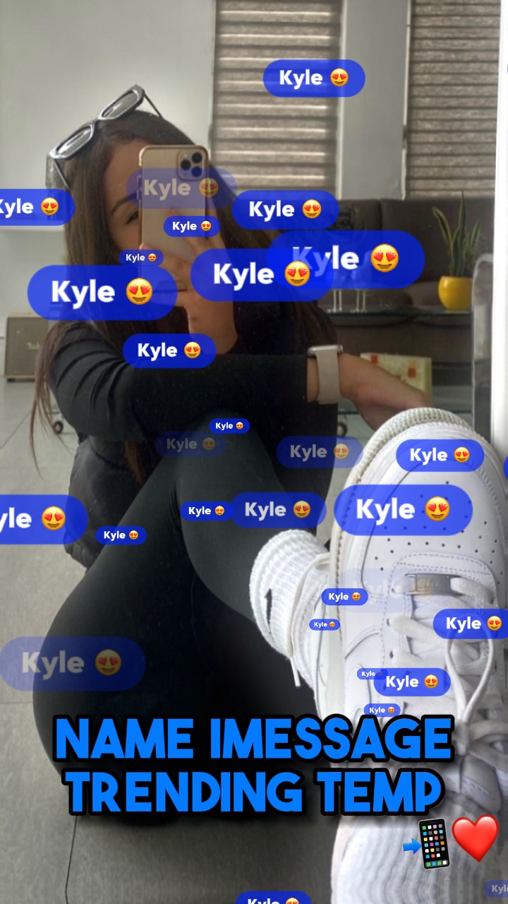 Name iMessage📲👀