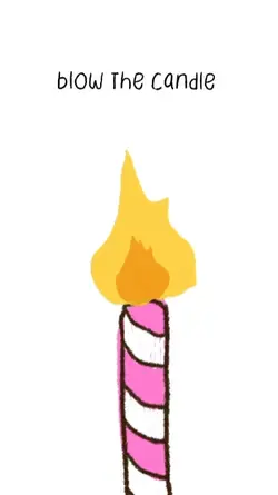 blow the candle 