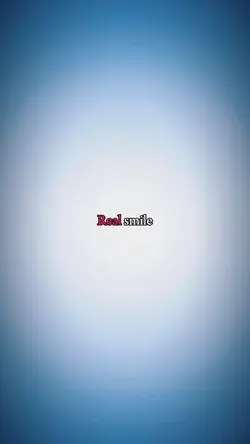 Real smile