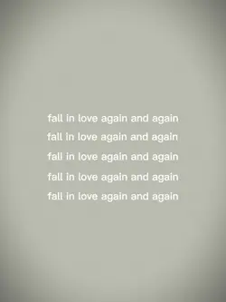 fall inlove again