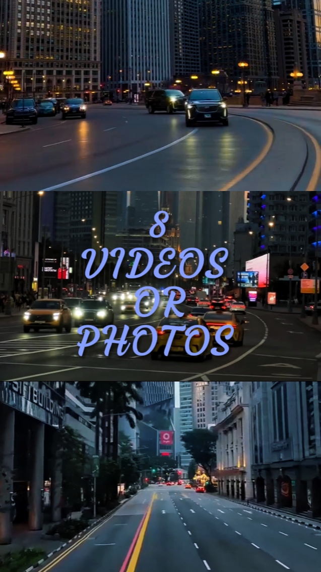 8 VIDÉOS OU PHOTOS 