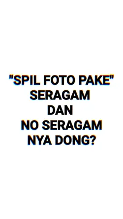 pake seragam vs