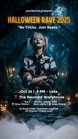 Halloween Rave Party