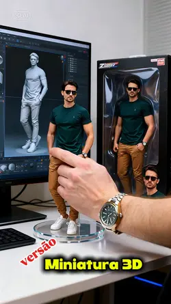 Versão miniatura 3D 