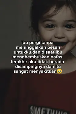 ibu pergi tanpa