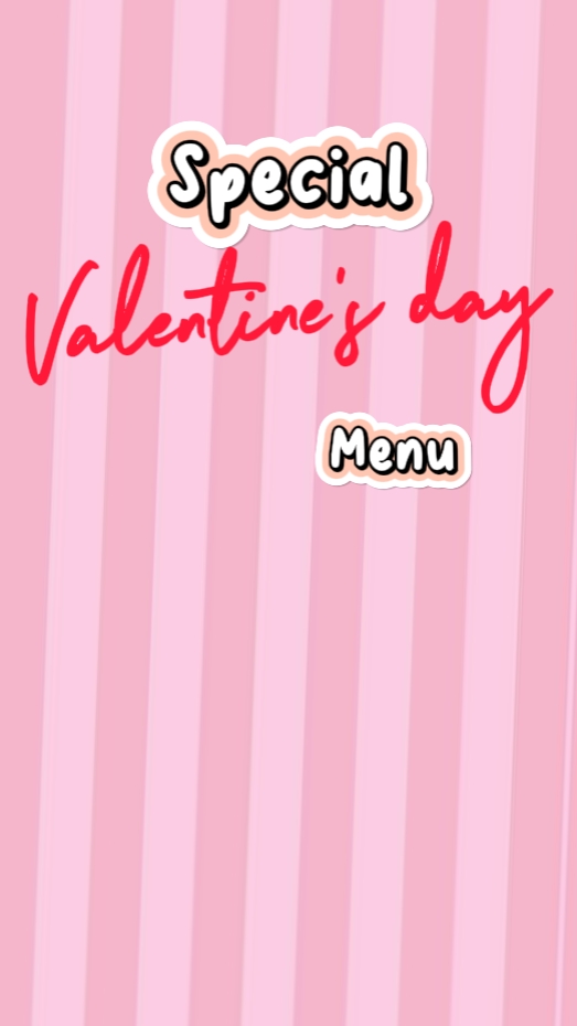Comida de San Valentín