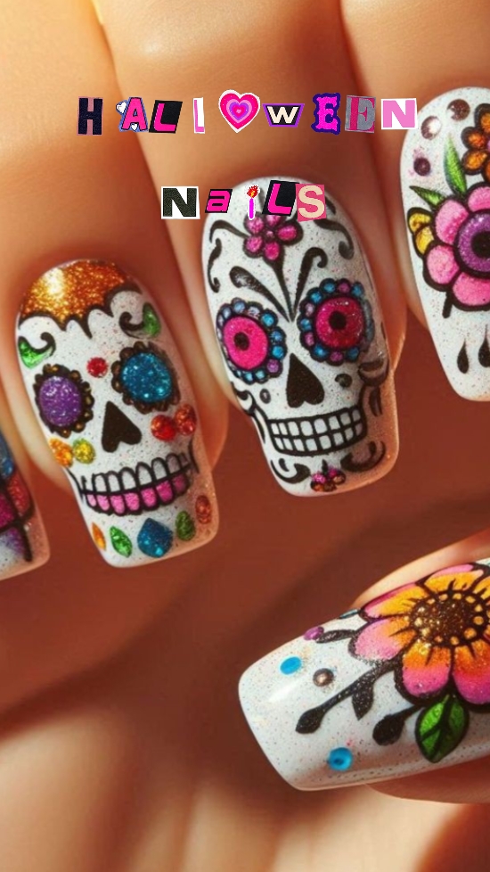 Halloween nails