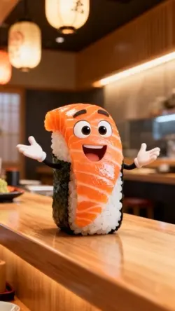 Hoje é dia de sushi