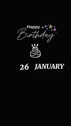 birthday 26 January 