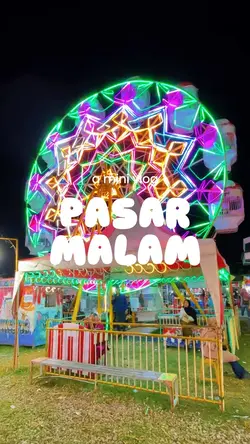 vlog pasar malam