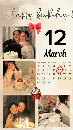 HBD 12 MARCH 