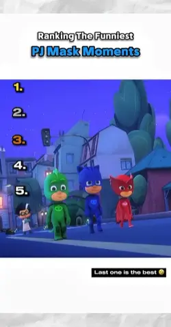 pj mask moments