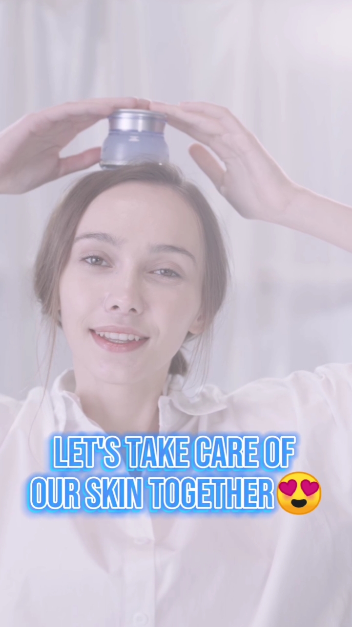 使用护肤霜获得完美的效果-TikTok风格 