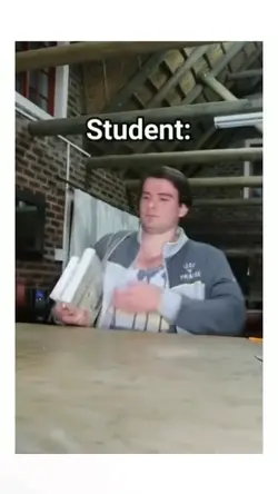 student & teacher