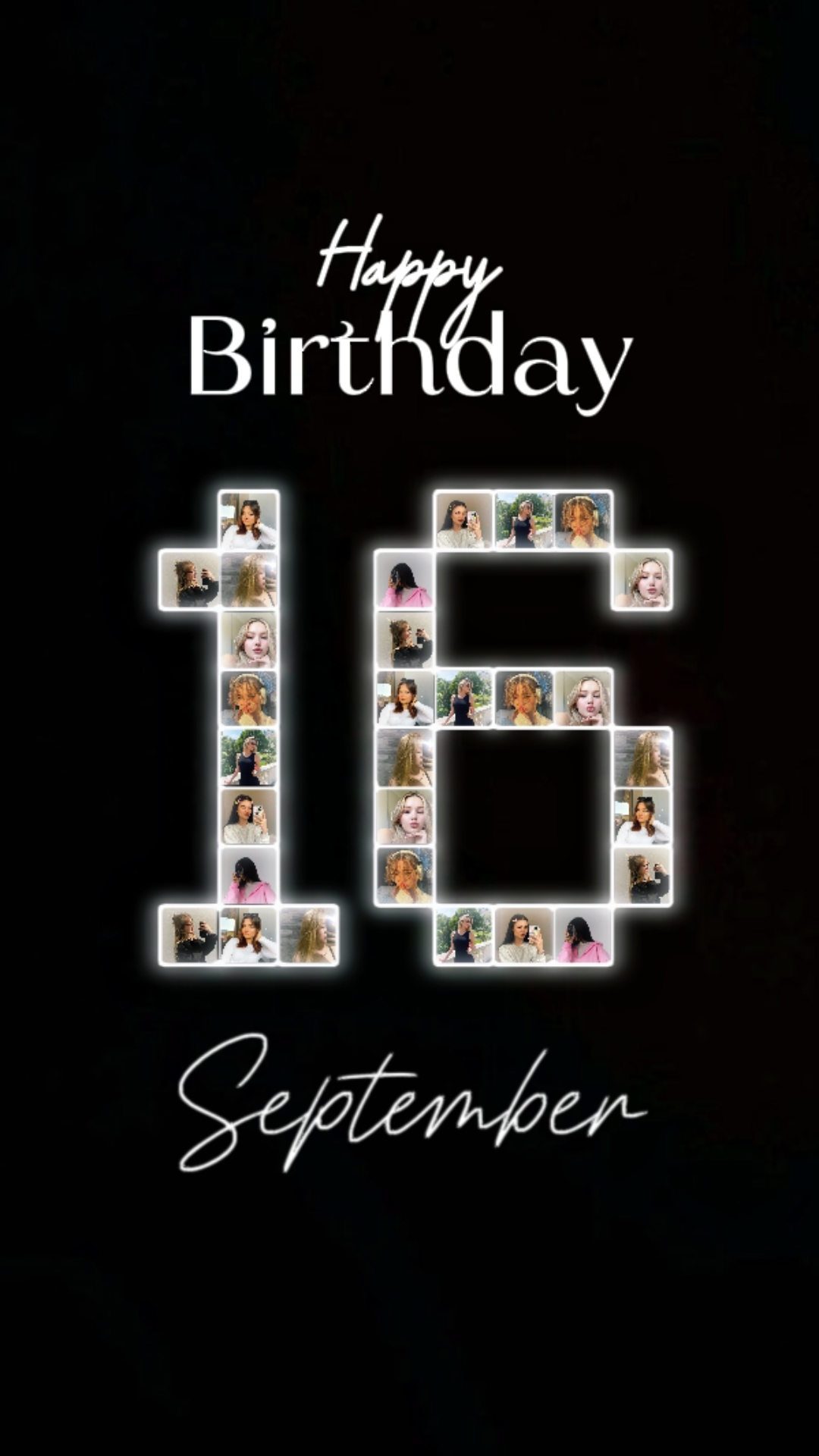 Anniversaire 16 septembre