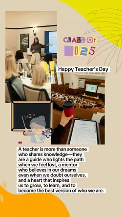 Happy Teacher's Day