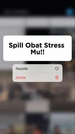 SPILL OBAT STRES MU