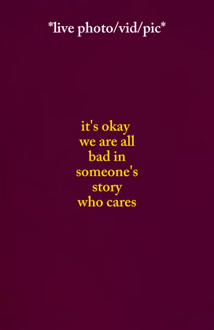 its okay we are all 