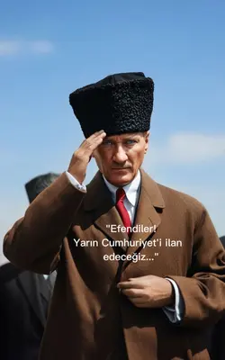 Cumhuriyet ilanı