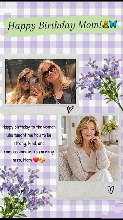 Happy birthday mom!