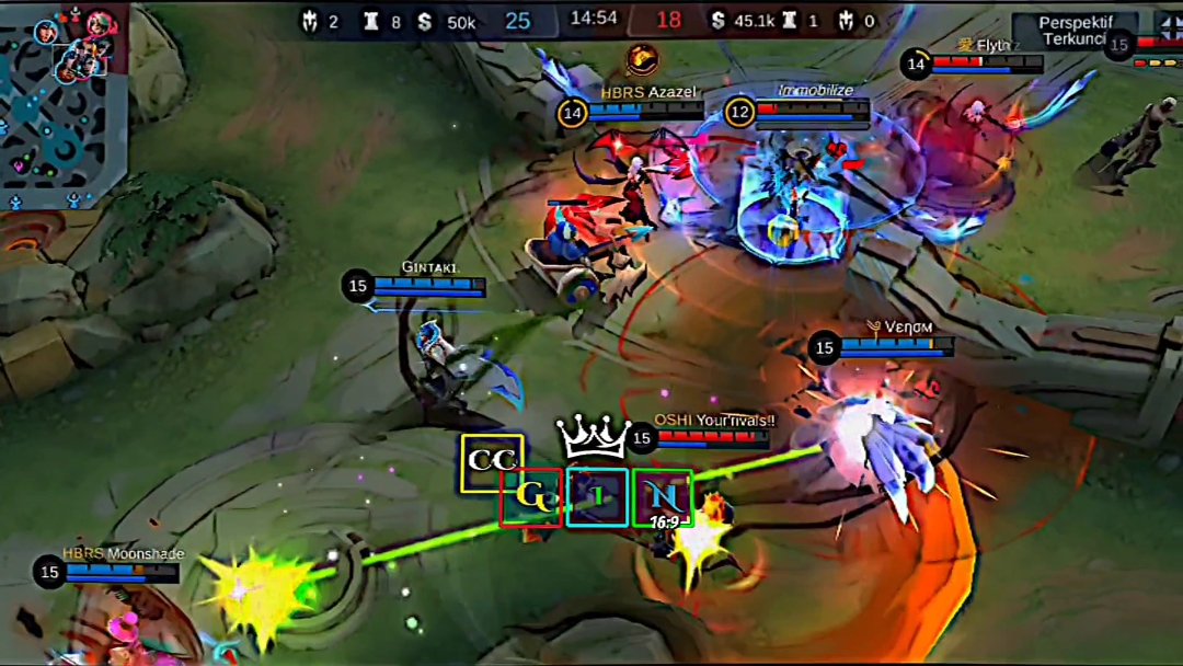GAMEPLAY WAR CC GLAP