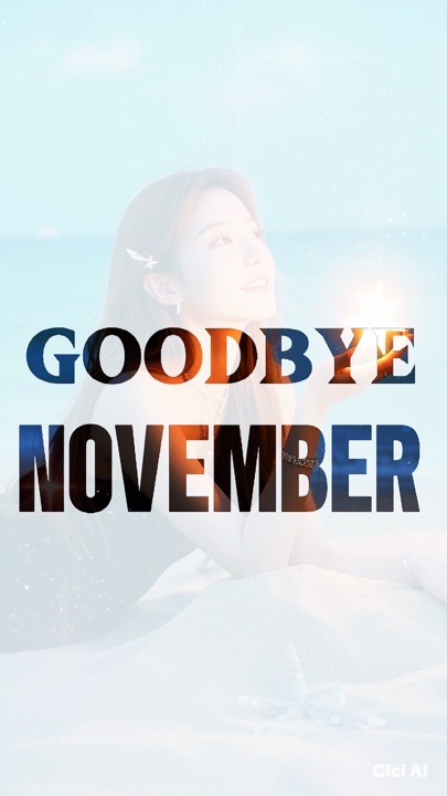 GOODBYE NOVEMBER