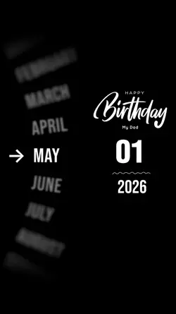 BDAY DAD 1 MAY