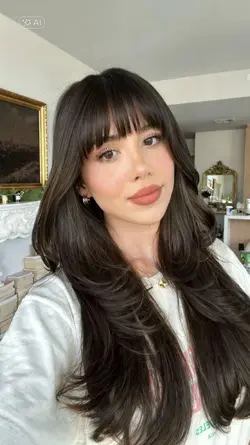bangs hair style