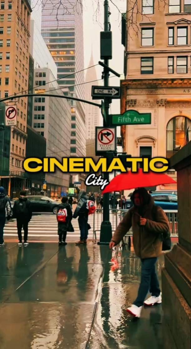 Cinematic vlog city