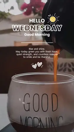 Hello Wednesday ๐ค
