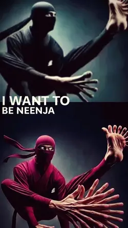 I WANT TO BE NINJA