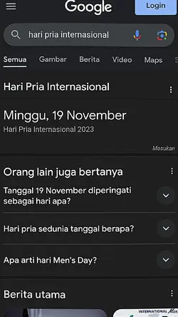 Hari pria sedunia