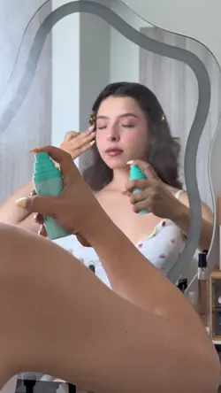 Makeup routine