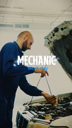 Mechanic work day