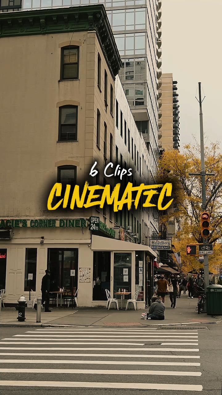 6 clipes cinematográficos